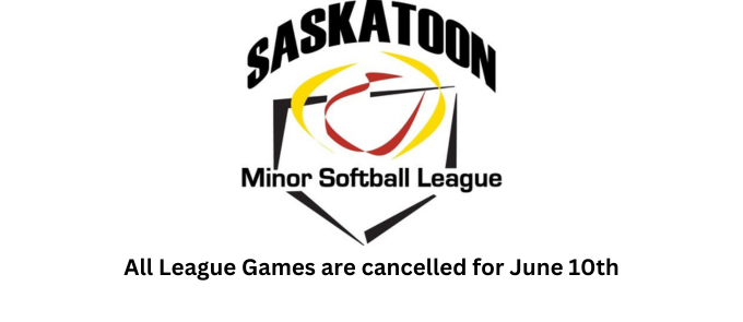 All Games Cancelled June 10th 