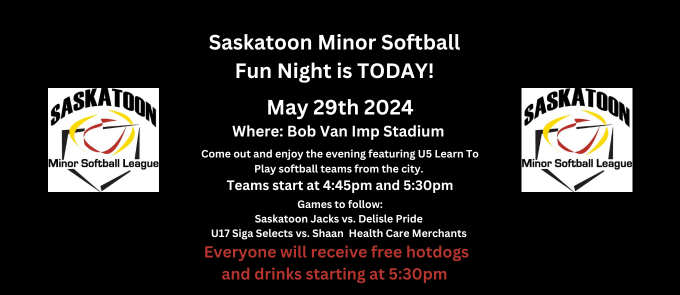 Saskatoon Minor Softball Fun Night